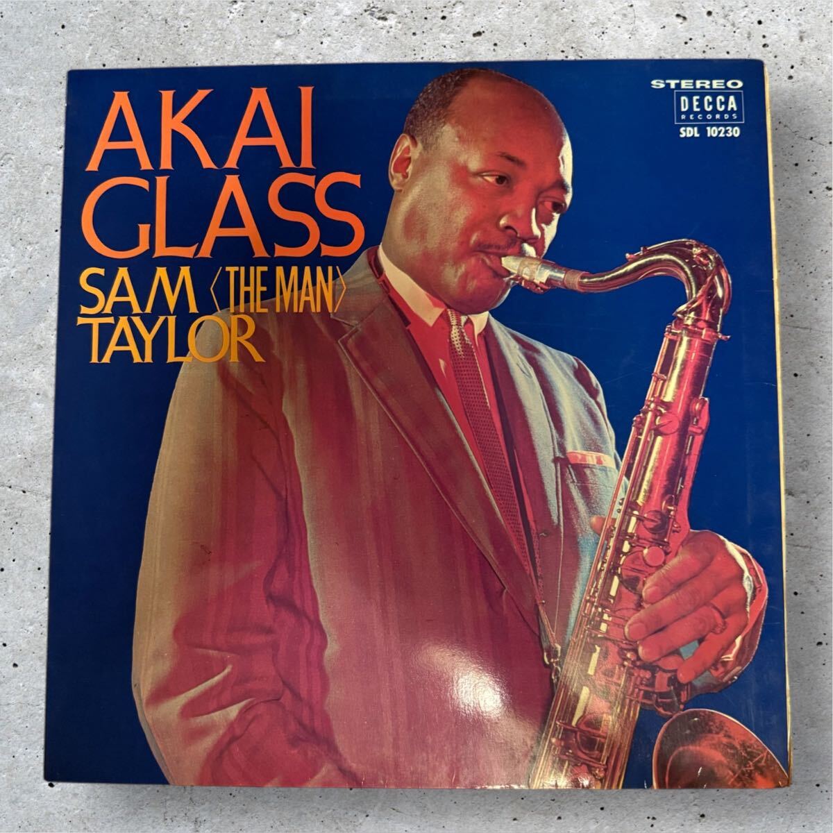 LPレコード 赤いグラス サム ザ・マン テイラー SDL-10230拍卖