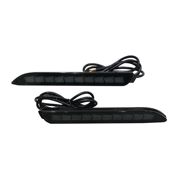 LED リフレクター 流れる シーケンシャル 左右セット スモーク 2段階点灯 トヨタ ウィッシュ 20系 (ZGE20W/ZGE22W/ZGE25W) 交換 テール拍卖