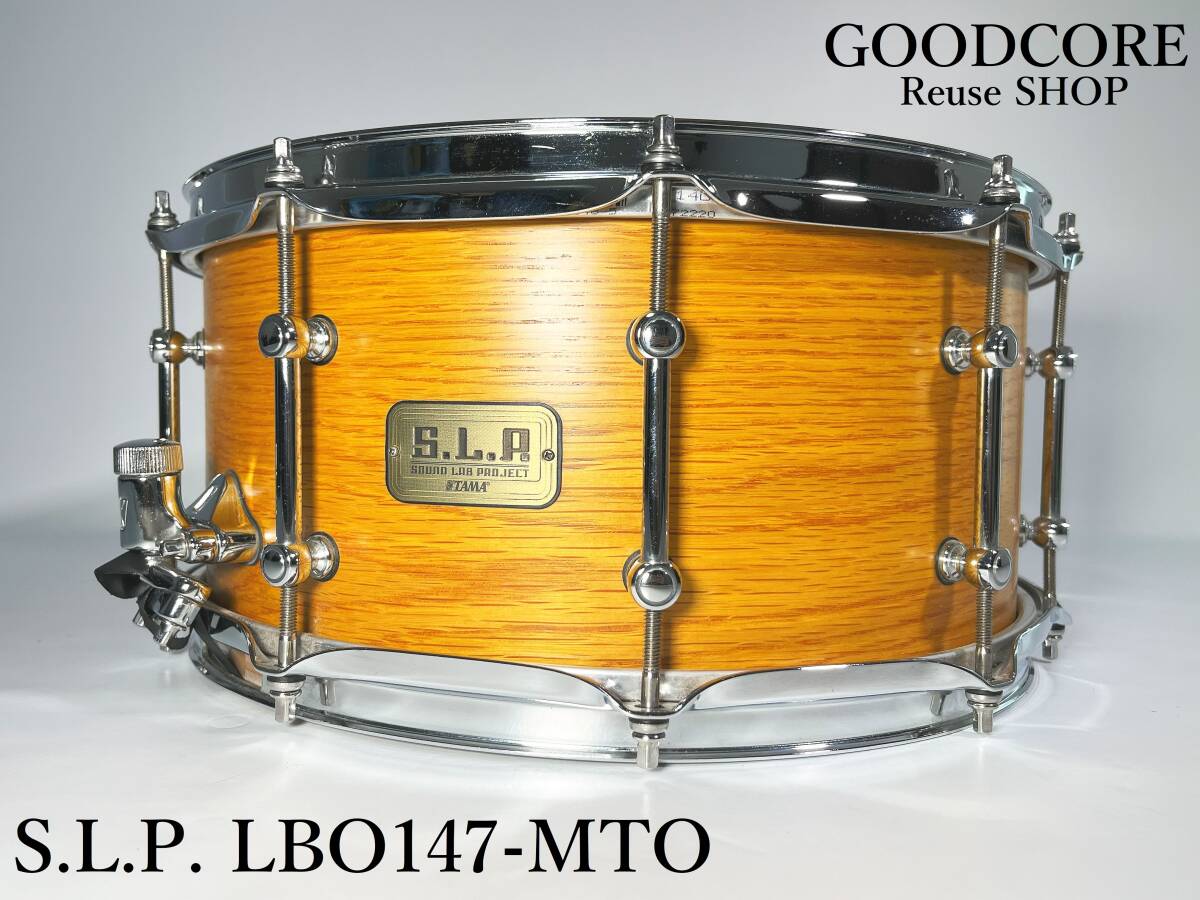 TAMA S.L.P. LBO147-MTO Backbeat Bubinga Birch 14×7 スネアドラム●R705170拍卖