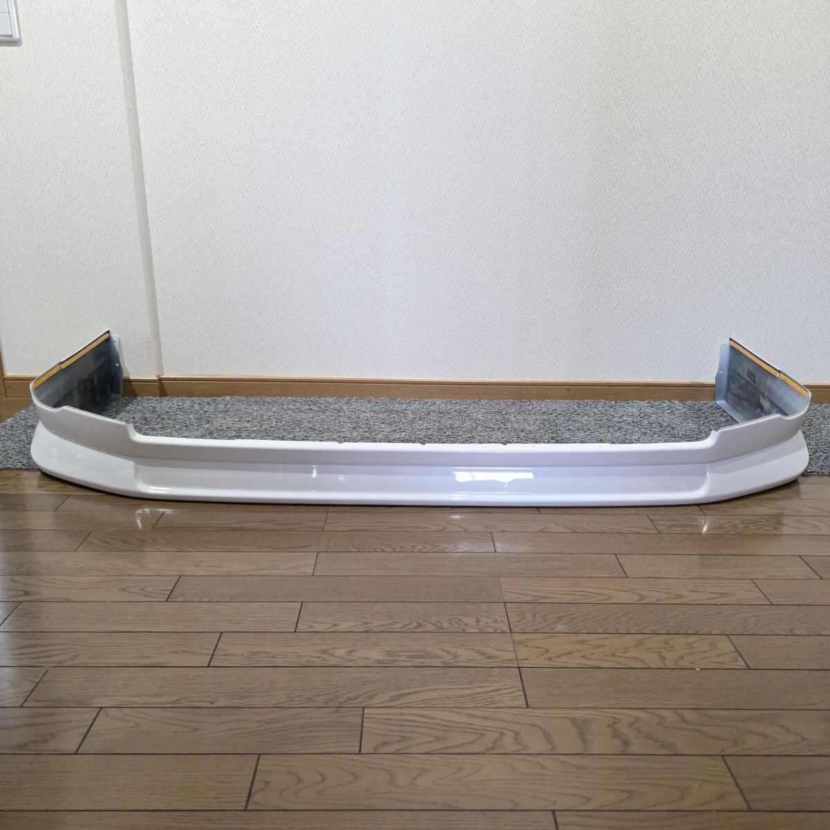 ★ 未使用 ★ FLEX ハイエース 標準 ナロー フロントスポイラー エアロ 200系 フレックス ホワイトパール パールホワイト 白 070 6型拍卖