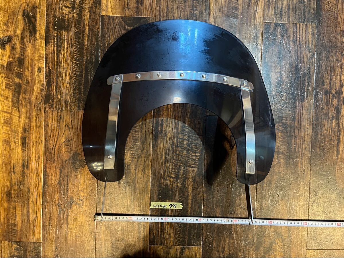 ハーレー2003年FLHRCツーリングモデルにて使用!デタッチャブルスクリーン シールド スクリーン バイザー 風防拍卖