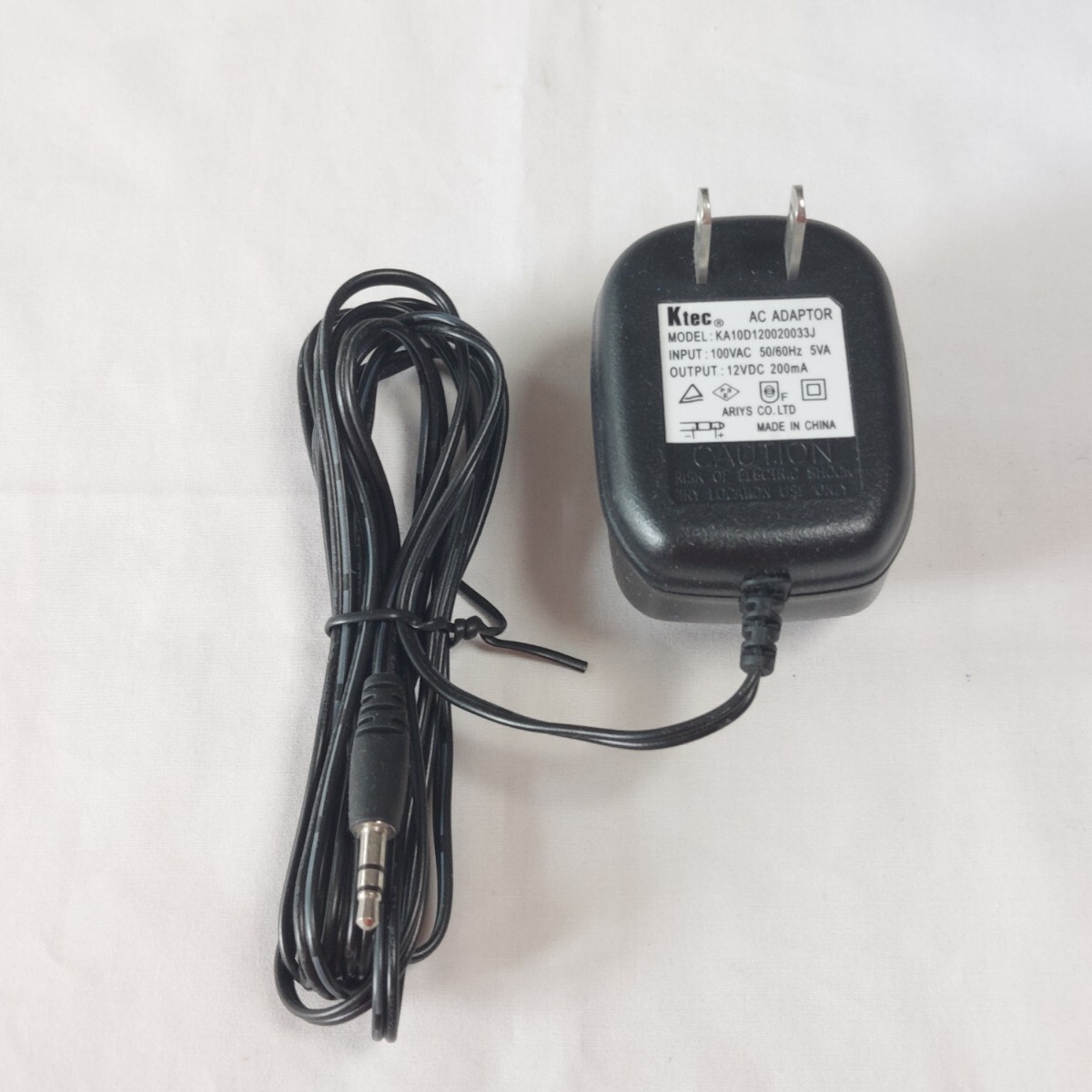 ♪Ktec♪KA10D120020033J♪ACアダプター♪中古♪♪拍卖