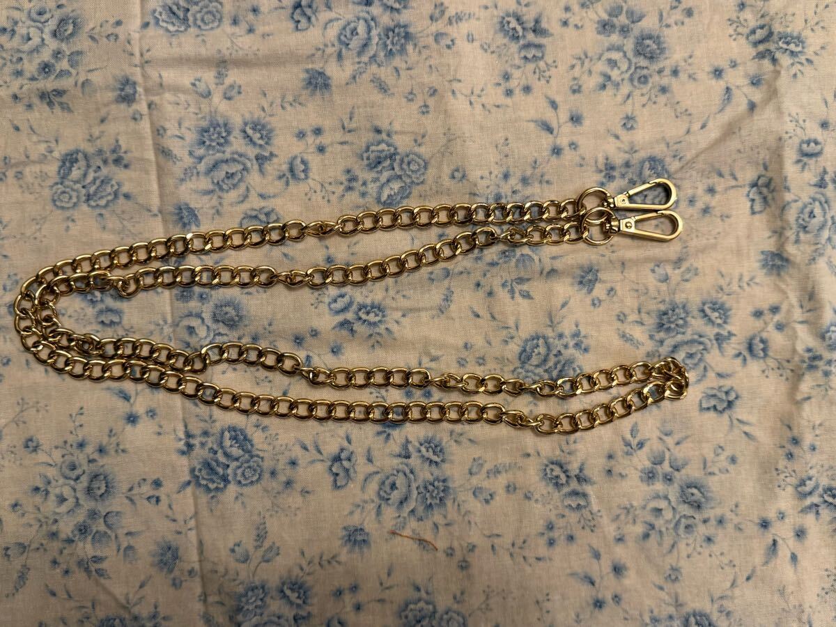 ★未使用保管品★ショルダー ストラップ チェーン フック ゴールド 金色 拍卖