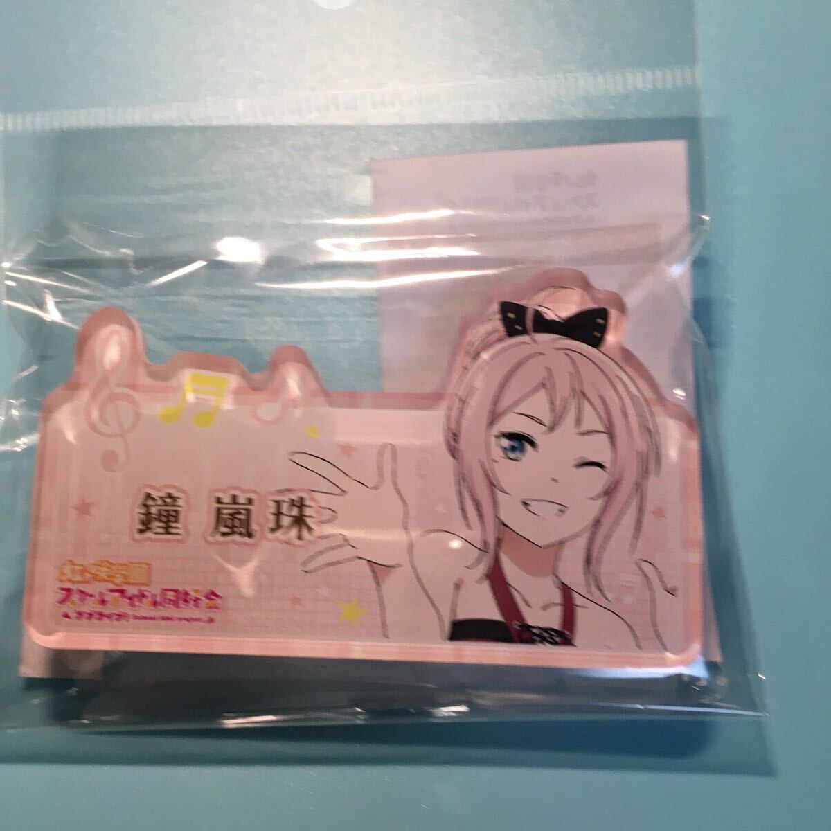 鐘嵐珠【ラブライブ! 虹ヶ咲学園スクールアイドル同好会】有明ガーデン トキメキショップ アクリルネームバッジ ロックファッション拍卖