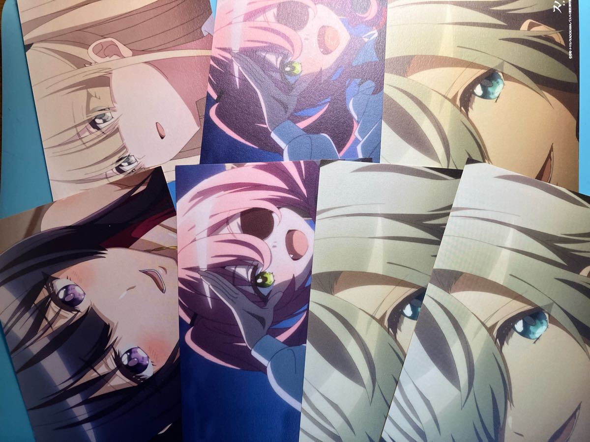 7枚セット【スパイ教室】ポストカード モニカ ティア アネット エルナ拍卖