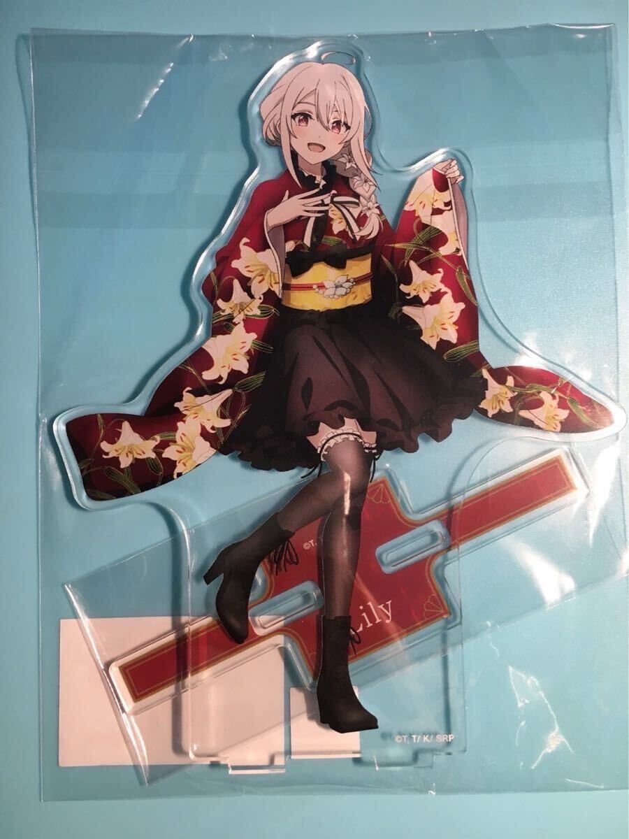 リリィ【スパイ教室】渋谷 MAGNET 109 花柄和装 BIG アクリルスタンド /リリィ ジビア モニカ グレーテ ティア エルナ アネット サラ拍卖