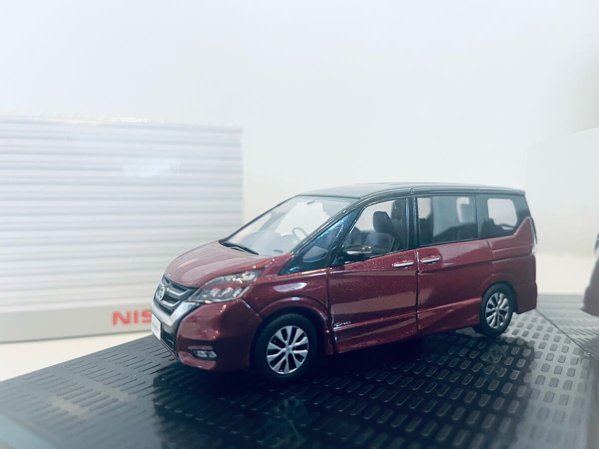 1/43 日産特注 Kyosho 京商 NISSAN SERENA (C27) マルーンレッド/ダイヤモンドブラック拍卖