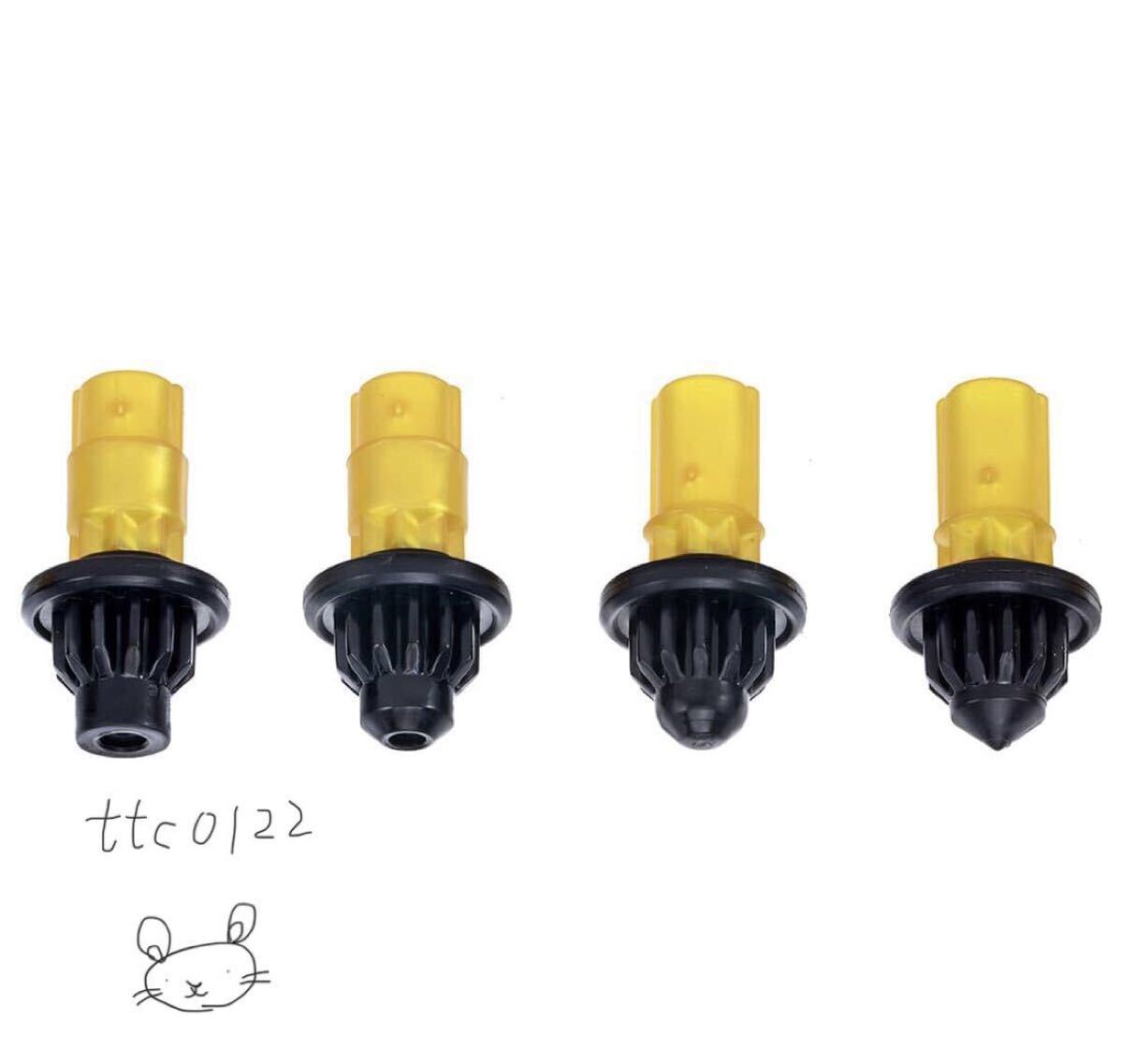 新品未使用 限定品 タカラトミー BEYBLADE X(ベイブレード X) BX-00 【ビットセット F / T / B / N ゴールド x ブラック 】拍卖