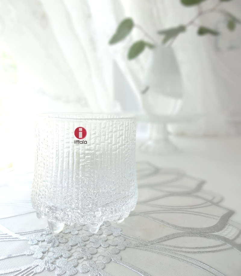 フィンランド製◆ イッタラ ウルティマツーレ オールドファッション グラス タンブラー ガラス クリア Iittala ULTIMA THULE clear L 280ml拍卖