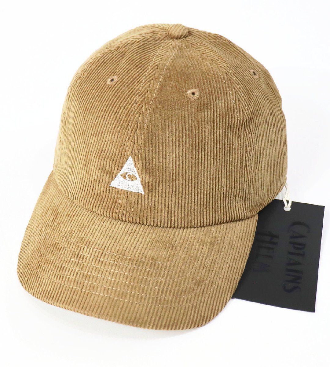 CAPTAINS HELM (キャプテンズヘルム) C-TRIANGLE CORDUROY CAP / トライアングルコーデュロイキャップ CH18-SS-C02 未使用品 ベージュ拍卖