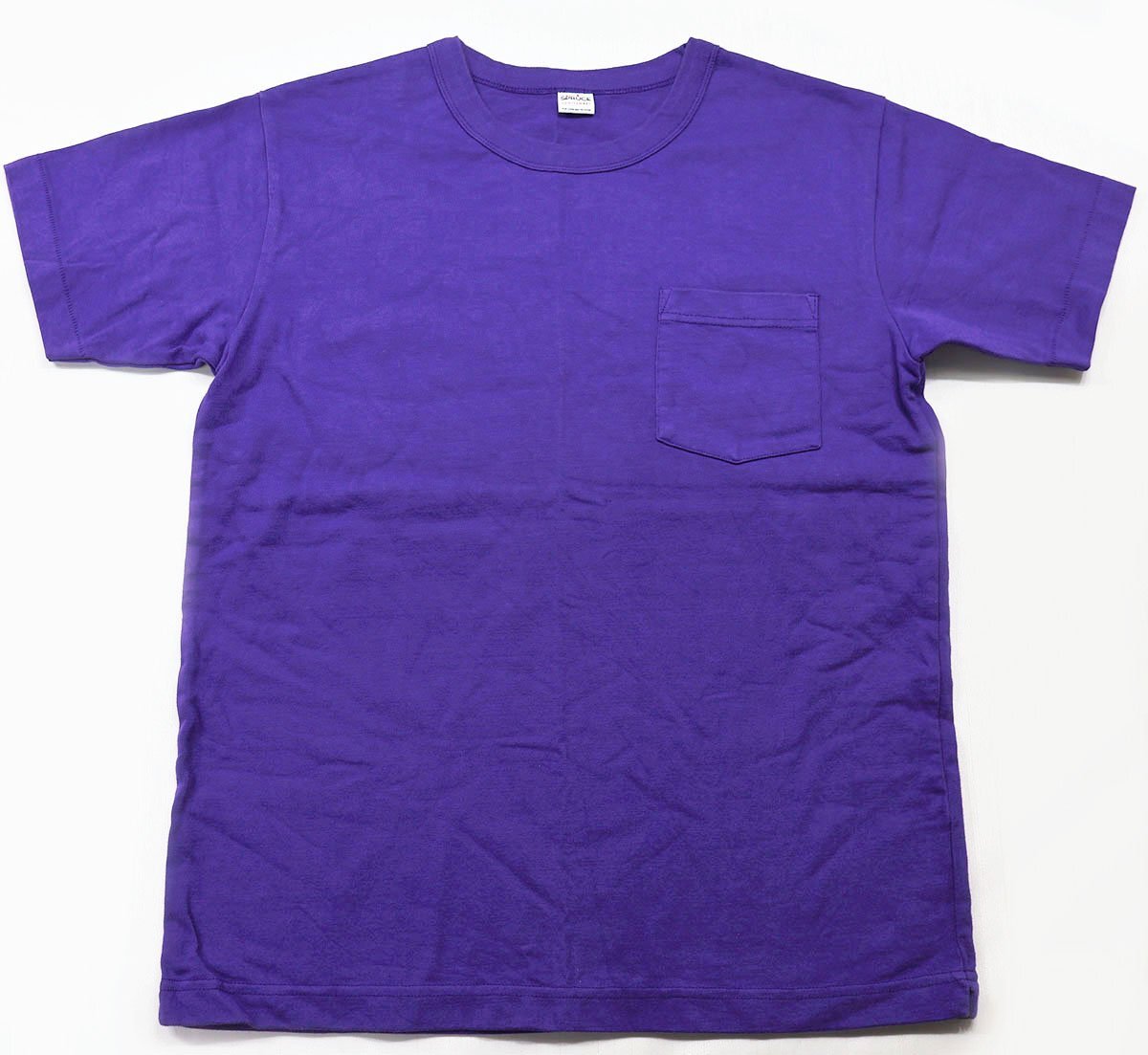 MAYO SPRUCE (メイヨー スプルース) HEAVY WEIGHT POCKET TEE / ヘビーウェイト ポケットTシャツ 美品 パープル size S拍卖