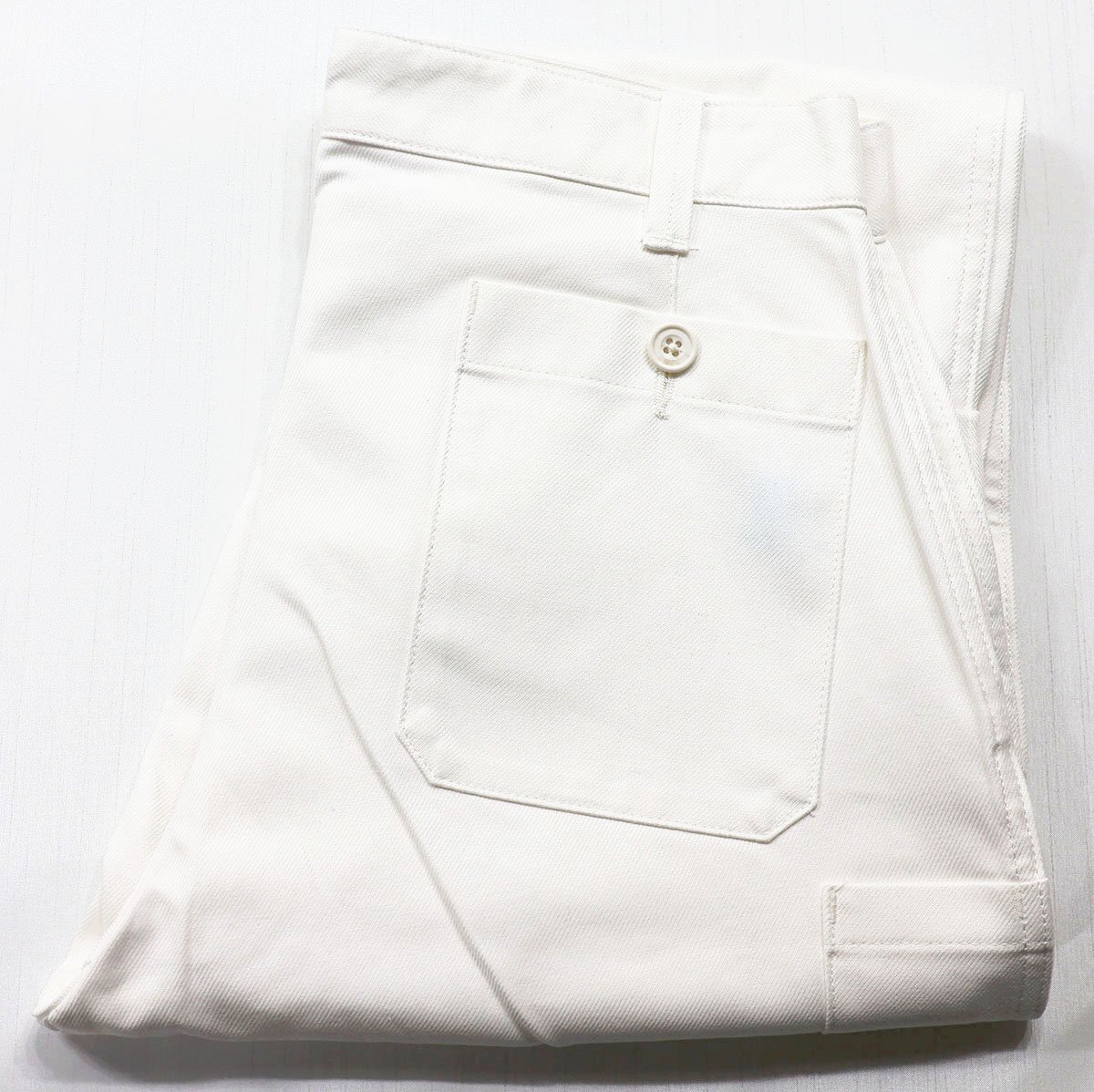 Le Sans Pareil (ルサンパレイユ) WIDE PAINTER PANTS / ツイル ワイドペインターパンツ LSP-14Y-211002 極美品 オフ size 40拍卖