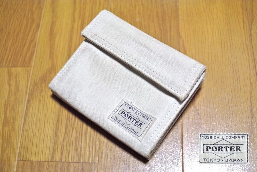 【SALE】■希少!生産終了!PORTER【ポーター】DUCK(ダック)財布!定価8,580円(税込)品番:636-06830 FLAP WALLET拍卖