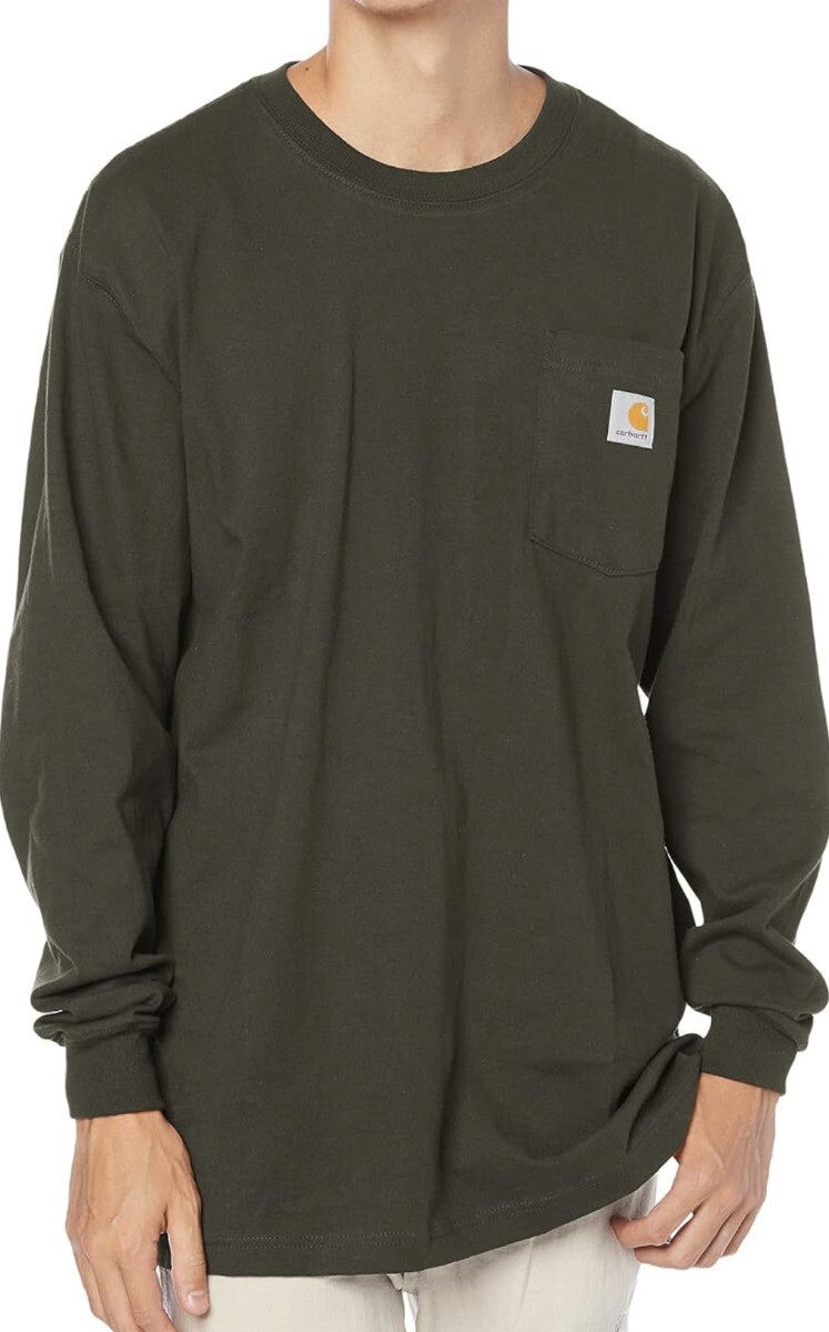 【L】Carhartt カーハート K126 ロンT ヘビーウェイト/PEAT拍卖