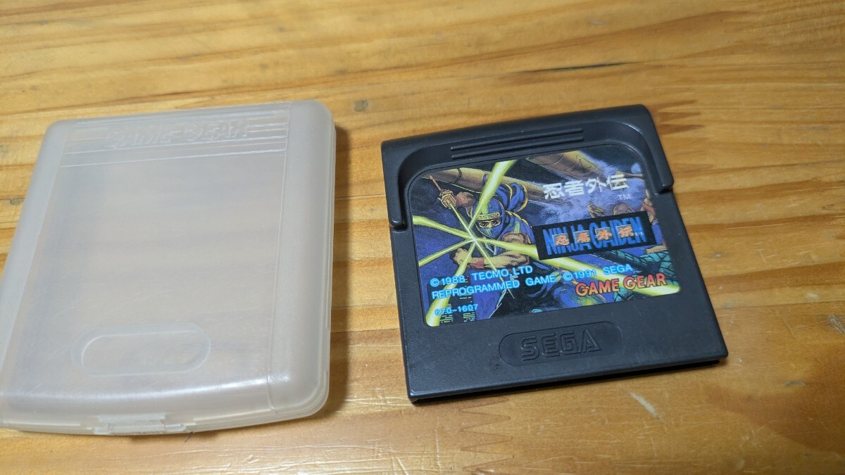 GG 忍者外伝  ソフトのみ レトロフリークにて初期動作のみ確認 ゲームギア GAME GEAR拍卖