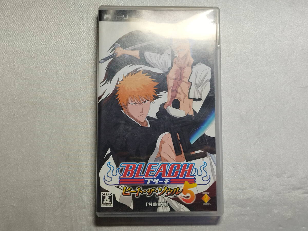 中古品 PSPソフト BLEACH ヒート・ザ・ソウル5拍卖