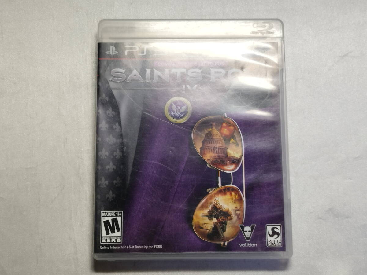 中古品 PS3ソフト SAINTS ROW Ⅳ セインツロウ 海外版拍卖