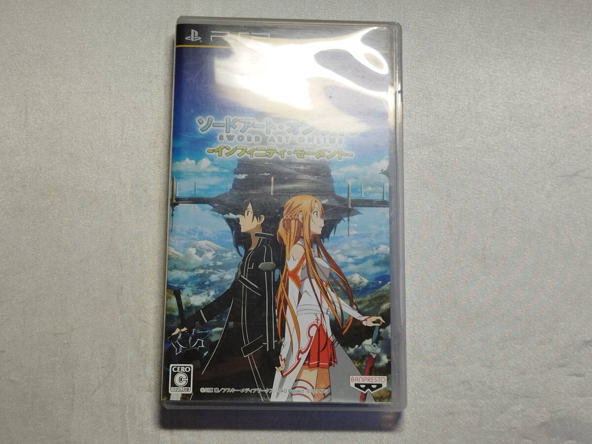 中古品/傷有り PSPソフト ソードアート・オンライン-インフィニティ・モーメント- 通常版 UMD外れ有り拍卖
