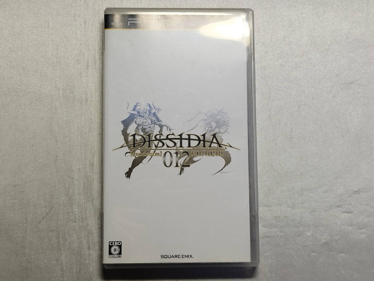中古品/傷有り PSPソフト ディシディア デュオデシム ファイナルファンタジー 通常版 UMD外れ有り拍卖