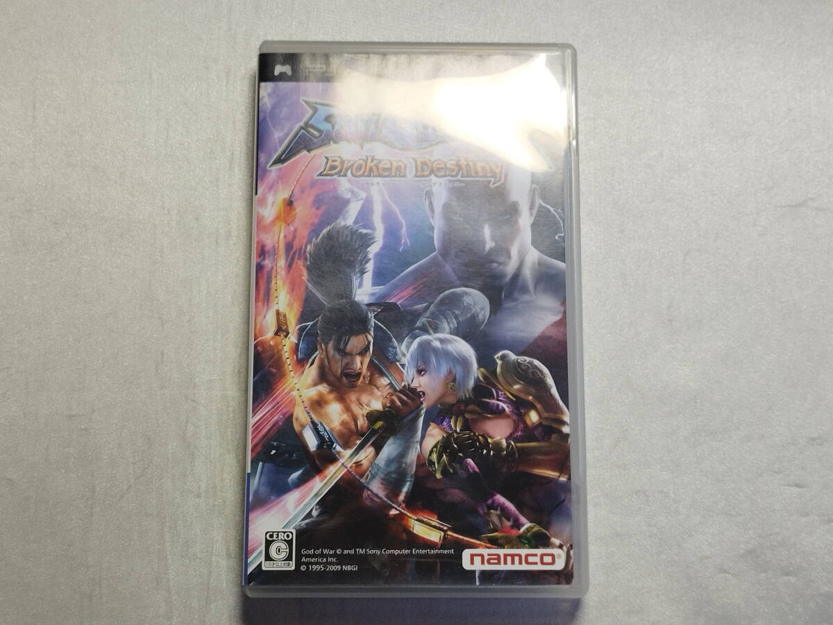 中古品 PSPソフト ソウルキャリバー Broken Destiny拍卖