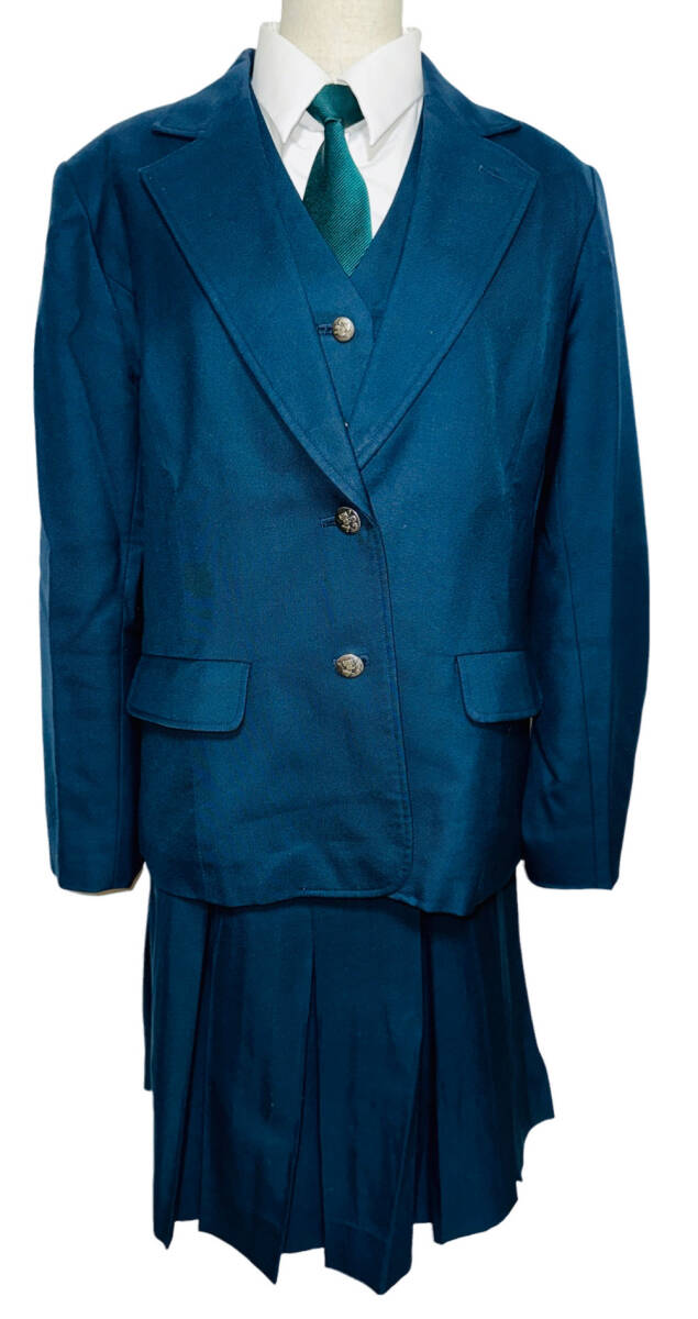 愛知県立鳴海高等学校 / 制服 / 卒業生保管品/ 指定品 / ブレザー/ シャツ/ ベスト / スカート / ネクタイ拍卖