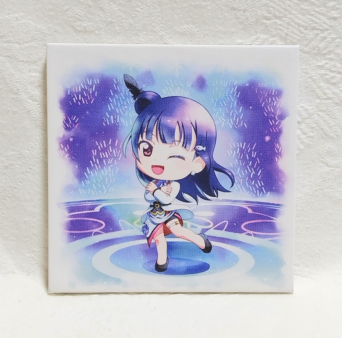 【新品未使用】一番くじ ラブライブ!サンシャイン!! 5th Anniversary J賞 MIRAI TICKET キャンバスボード 津島善子拍卖