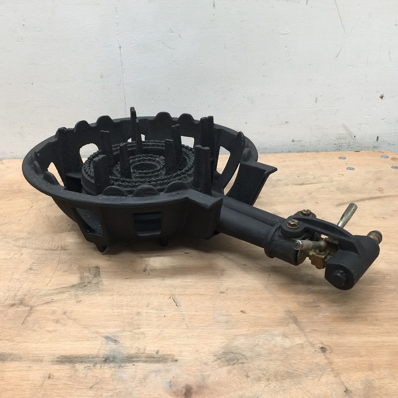 ★EE2602 | 鋳物コンロ 都市ガス W330×D490×H140mm 中古 業務用 厨房用拍卖