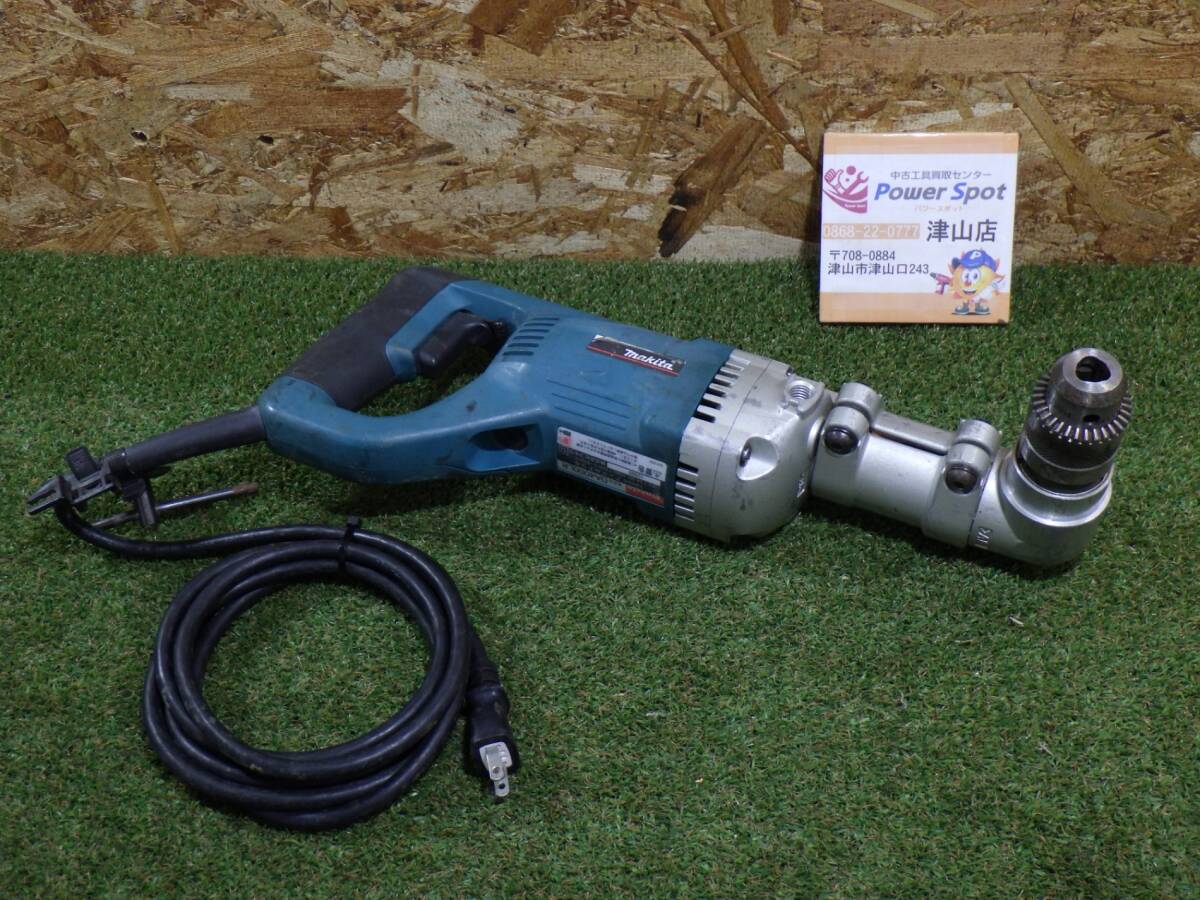 マキタ 13mmアングルドリル DA4000LR 100V 710W Makita 電動工具 DIY 中古品 鉄工 木工 250519拍卖