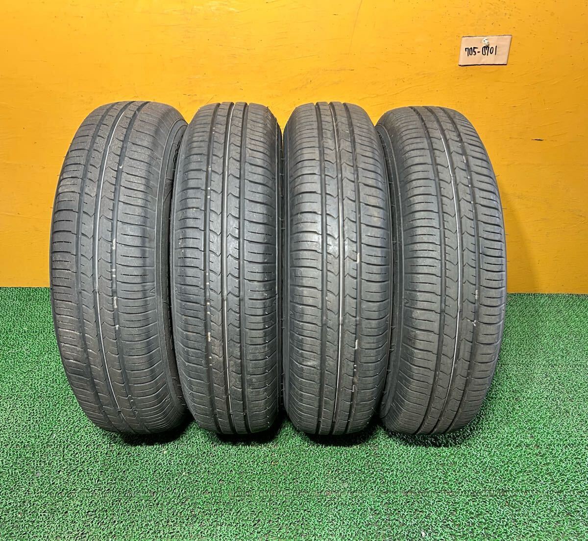 *夏用 155/80R13 79S GOOD YEAR EfficientGrip ECO Hybrid EG01 *2022年製造 *4本セット拍卖