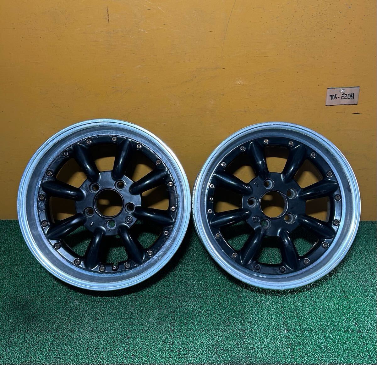 *ワタナベ, SPEED STAR, 国産【16×7.0J, 8.0J +25 PCD:114.3×5H ハブ径:72mm】*2本セット拍卖