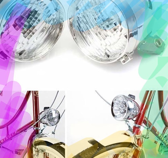 自転車、ライト、ヨーロッパ、バイク、昭和、大正、明治、 レトロ デザイン 砲弾型 LED 電池式拍卖