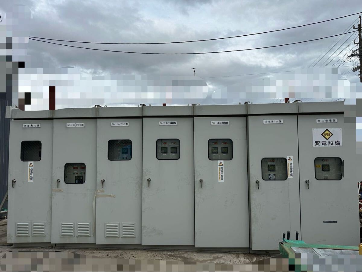 別川製作所 キュービクル式高圧受電設備 CB型 60Hz 1000kVA 2019年製 拍卖