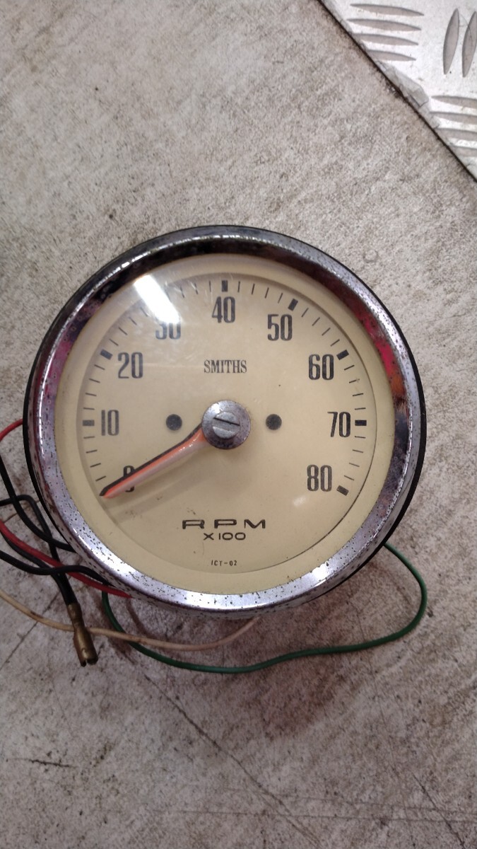 SMITHS スミス タコメーター 8000rpm拍卖