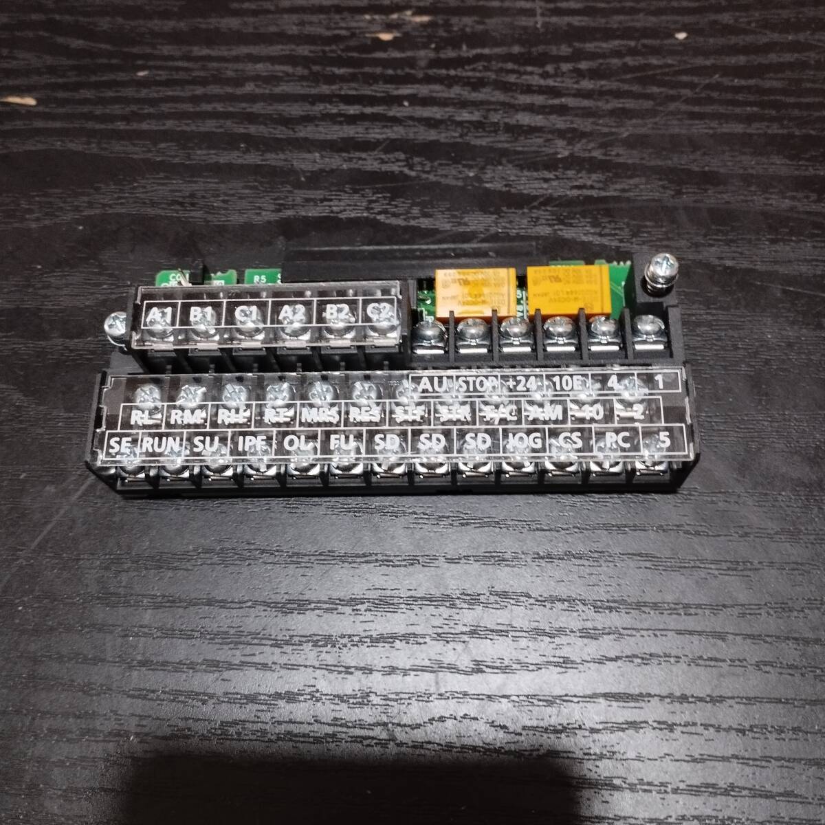 三菱インバータ 制御端子オプション ねじ端子台 FR-A8TR 1個拍卖