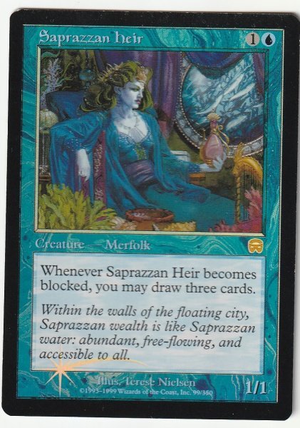 MMQ Foil サプラーツォの相続人/Saprazzan Heir 英語1枚拍卖