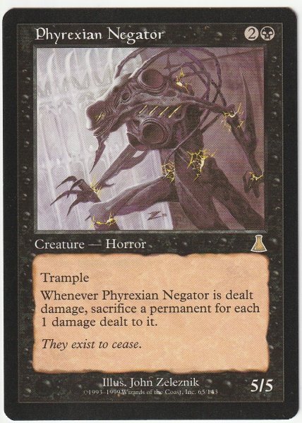 UDS ファイレクシアの抹殺者/Phyrexian Negator 英語1枚拍卖