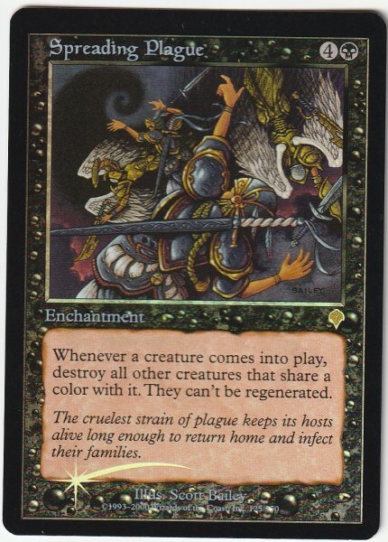 INV Foil 疫病の蔓延/Spreading Plague 英語1枚拍卖