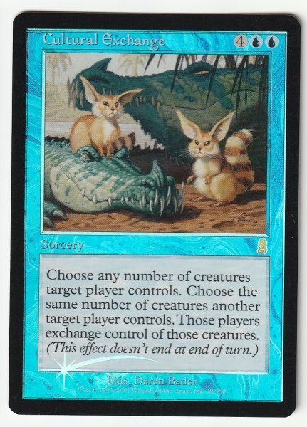 ODY Foil 文化交流/Cultural Exchange 英語1枚拍卖