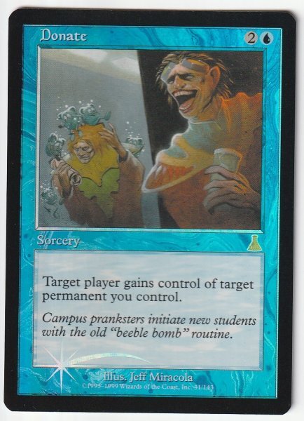 UDS Foil 寄付/Donate 英語1枚拍卖