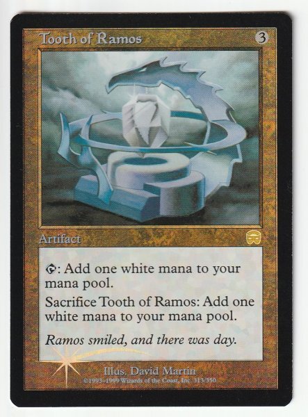 MMQ Foil レイモスの歯/Tooth of Ramos 英語1枚拍卖