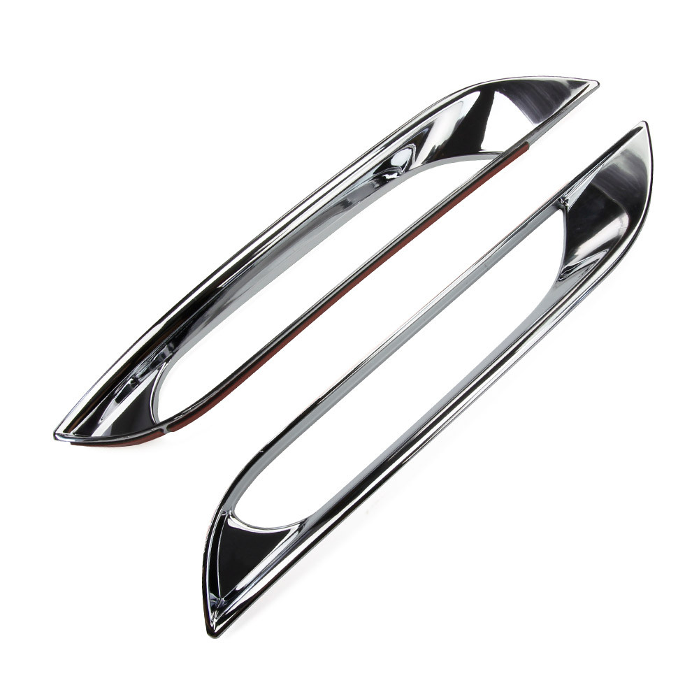 日産 ノート E13 リア リフレクター ガーニッシュ NOTE E13 フォグカバー 外装 パーツ 鏡面メッキ 左右セット@拍卖