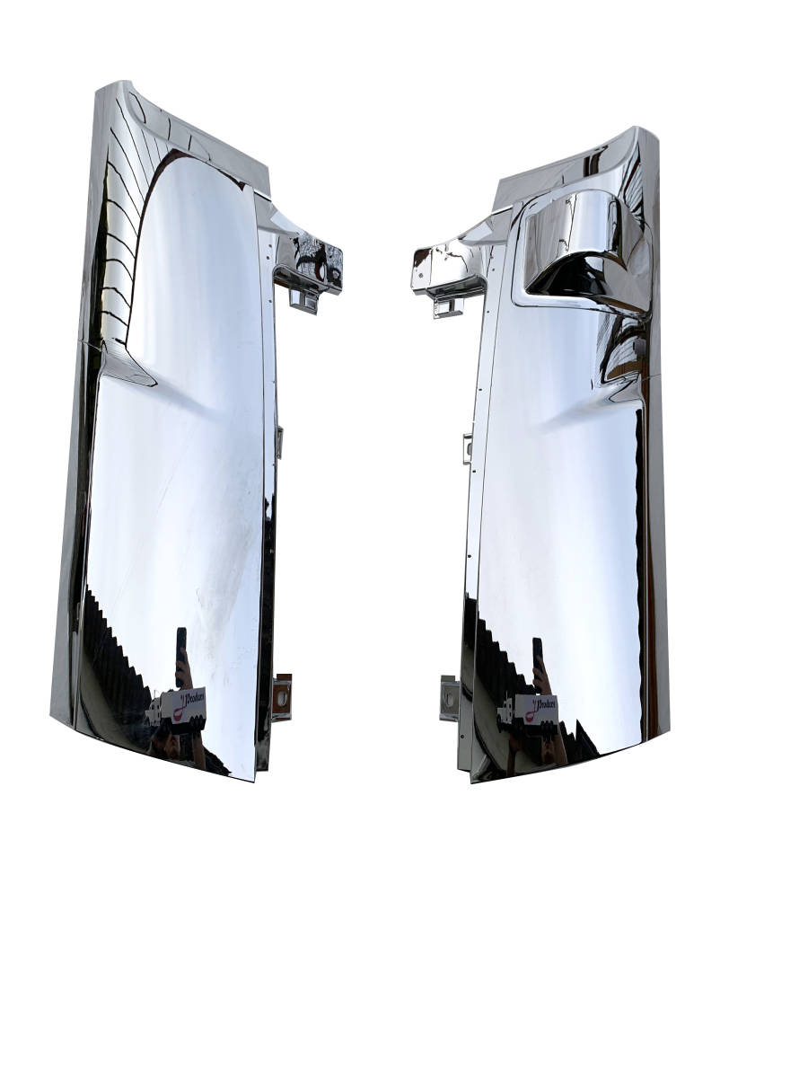 本州送料無料 いすゞ ファイブスター ギガ メッキ コーナーパネル 左右セット 拍卖