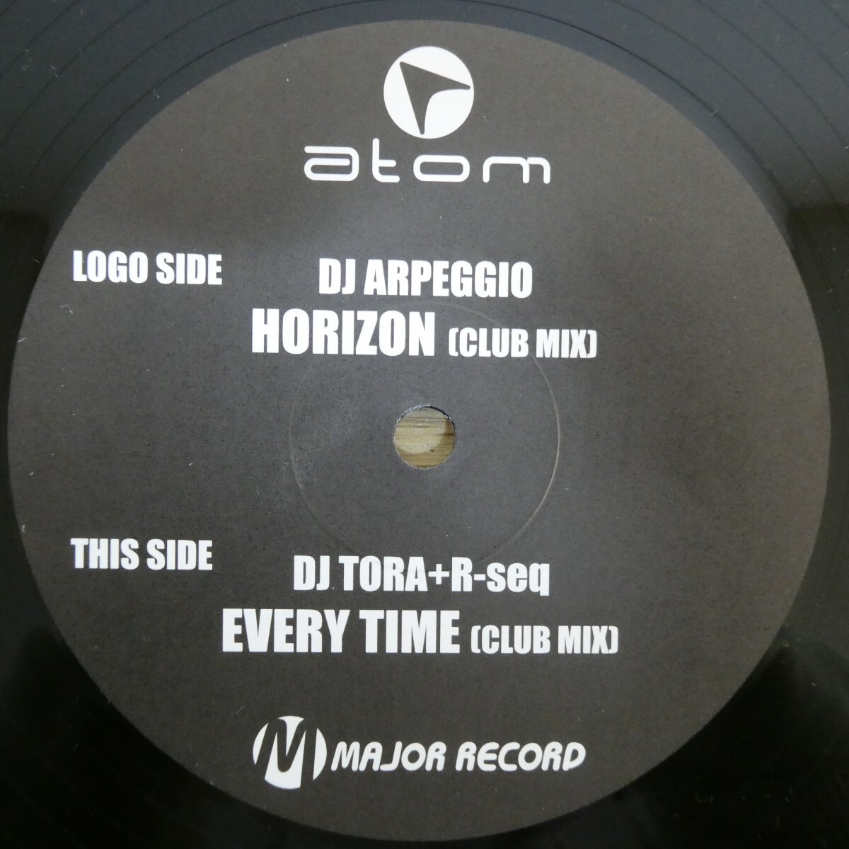 LP2577☆12インチ/Major Record「DJ Arpeggio / Horizon (Club Mix) ★ DJ Tora + R-Seq / Every Time (Club Mix) / MR-0026」拍卖
