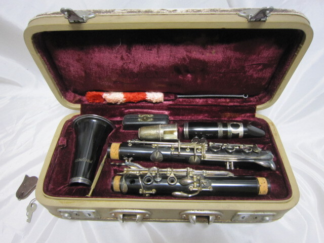 PROGRESS プログレス クラリネット ハードケース カギ付き 現状品拍卖