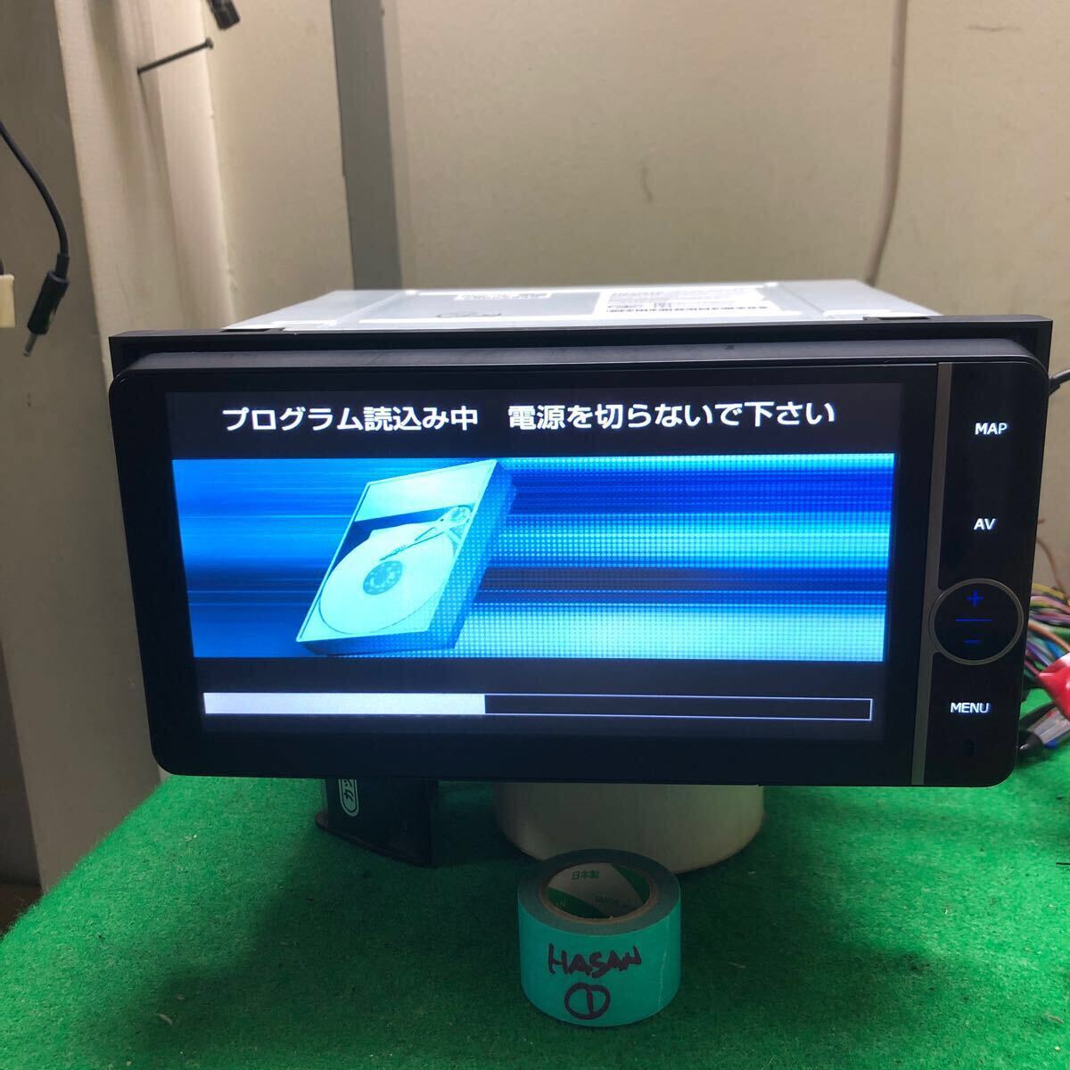 ★ジャンク品★TOYOTA トヨタ純正OP カーナビゲーション HDDナビ NHZD-W62G セキュリティロクあり未確認拍卖