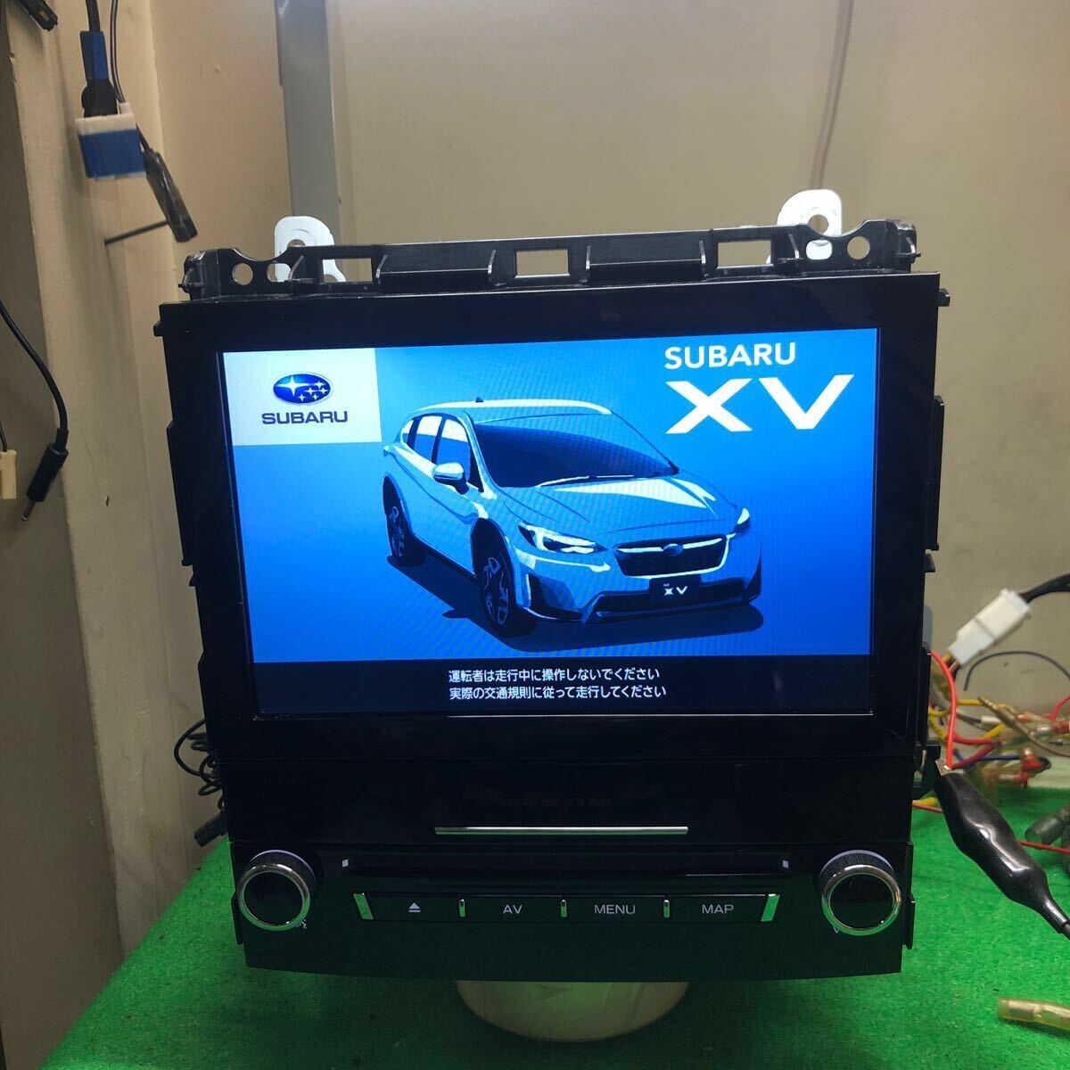 動作確認済み スバルXV純正DIATONE SOUNDナビ MR-MZ300-BIN 2018 CD-DVD-Bluetooth キズあります拍卖