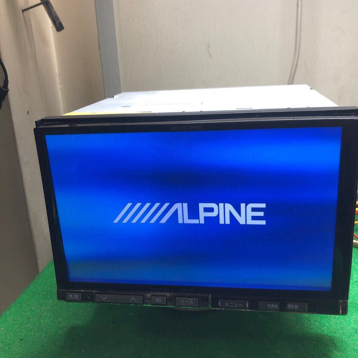 アルパイン VIE-X088 インチ WVGA  HDDナビ DVD /フルセグ /USB / (ハンズフリー Bluetooth) ★プリウス 30 パネル 動作確認済み 拍卖