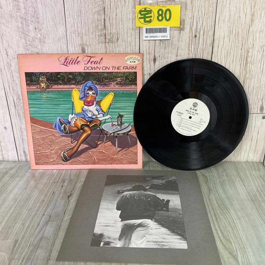 3-#LP Little Feat リトル・フィート DOWN ON THE FARM 見本盤 非売品 P-10650W拍卖