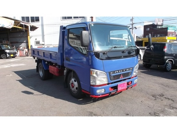 キャンター 2t高床ダンプ ナビ バックモニター ETC拍卖