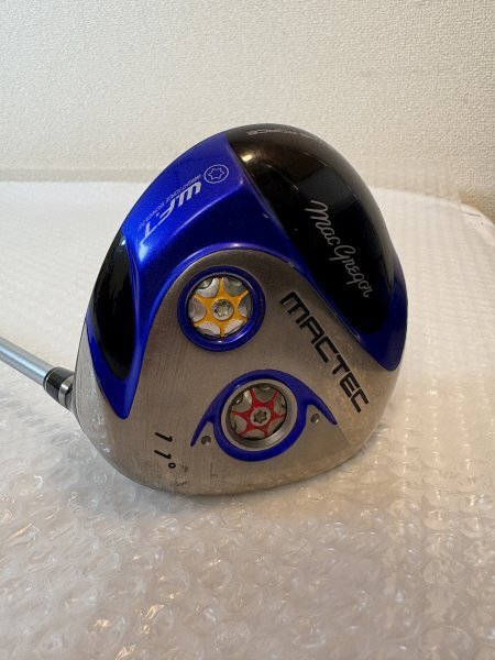 MacGreogor マグレガー MACTEC マックテック ドライバー W.F.T 11° FlexR DS-3942F Fujikura ゴルフ クラブ ■ 龍146三拍卖
